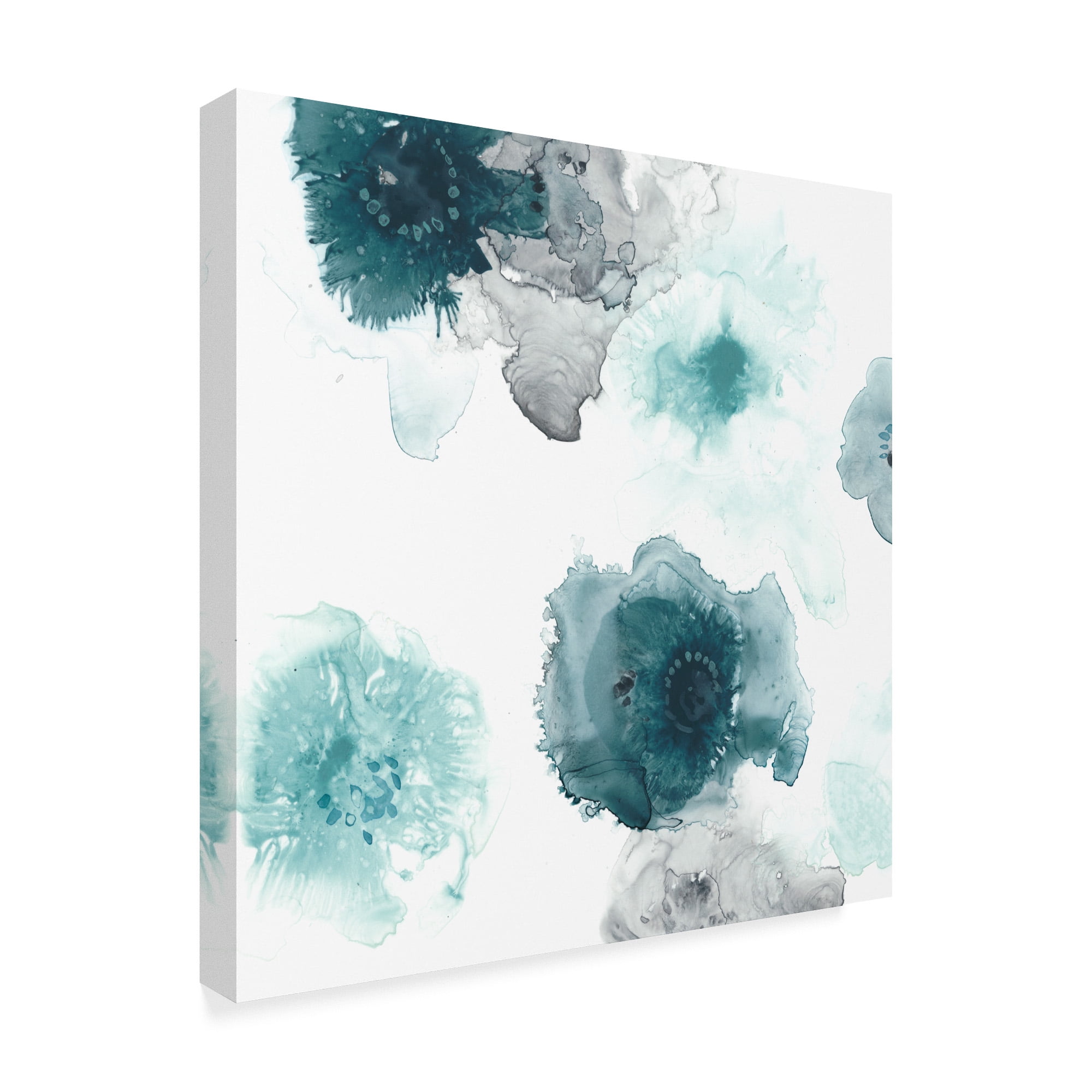 Trademark Fine Art 'Floating Indigo IV' Canvas Art by June Erica Vess