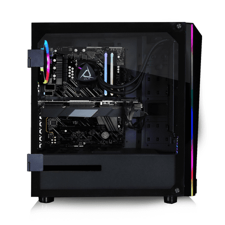 CLX - SET Gaming Desktop - Intel Core i9 9900KF - 16GB Memory - NVIDIA GeForce RTX 3080 - 480GB SSD + 2TB HDD - Black