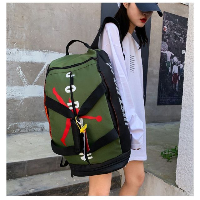 Nuevo Estilo De Gran Capacidad De Viaje Bolsa De Gimnasio Entrenamiento De Los Hombres De Hombro Mensajero Mujer Al Aire Libre De Fútbol Baloncesto Equipaje