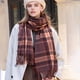 thumbnail image 4 of Bufandas de mujer, chales y envolturas, bufanda de cuello, bufanda de invierno, tacto suave de cachemira, unisex, para hombres y mujeres, bufanda de otoño e invierno, suave, clásica, cálida, 4 of 5