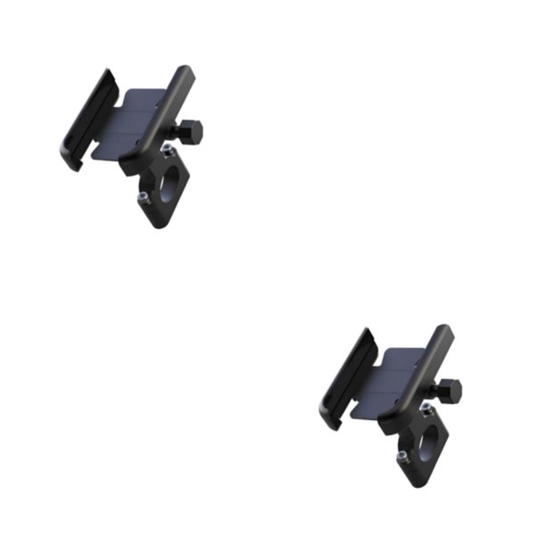 Soporte Universal para Teléfono Speravity Antichoque Bicicleta Aluminio Negro