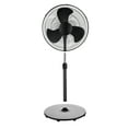 thumbnail image 6 of Mainstays 48-Inch Tall Pedestal Fan, 3-Speed Oscillating, Adjustable 18" Fan Head, Black, FS45-19MB, 6 of 8