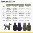 thumbnail image 3 of Dog Anxiety vests, Calming Compression Shirt for Travel Thunderstorms, Soothing Pet Clothing to Reduce Stress, Reflective for Night, Olive Green, Dark blue, 3 of 9