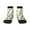 3 Black, variant on Avocado Friends Pattern Quarter Crew Socks,Toe Seamed Ankle Socks,Cotton Cushioned Breathable Athletic Crew Sports Socks