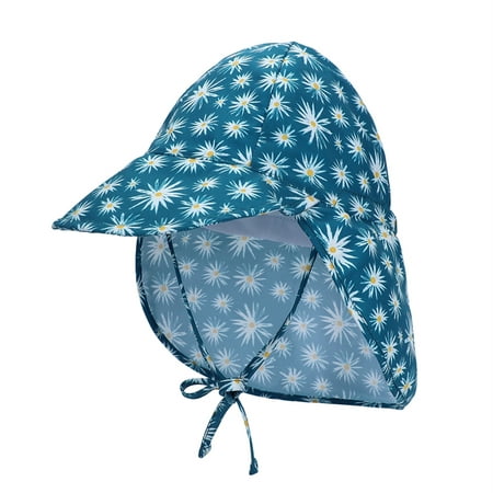 

Ausyst Baby Hats Clearance! Toddler Baby Summer Sun Protection Fashion Print Outdoor Sun-hat Cute Sunscreen Hat Cap Toddler Hat