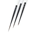 thumbnail image 4 of Fairnull 3Pcs Acrylic Nail Art Brush Liner Painting Drawing Pen Manicure Tool Set Kit, 4 of 6