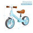 thumbnail image 7 of Infans Kids Balance Bike Toddler Training Bicycle w/ Feetrests for 2-5 Years Old Blue, 7 of 7