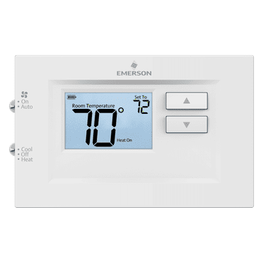 Emerson 1F75C-11NP Non-Programmable Thermostat, 1H/1C
