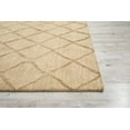 thumbnail image 4 of Nourison Lunette Modern Trellis Sand 8' x 10' Area Rug, (8' x 10'), 4 of 6
