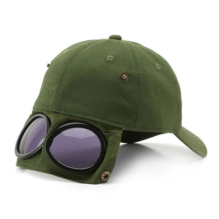 Fashion Summer Breathable Sunglasses Sun Hat Glasses Baseball Cap