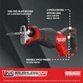thumbnail image 4 of CRAFTSMAN V20 4.5-in 20-Volt Max-Amp Paddle Switch Brushless Cordless Angle Grinder BARE TOOL, 4 of 4