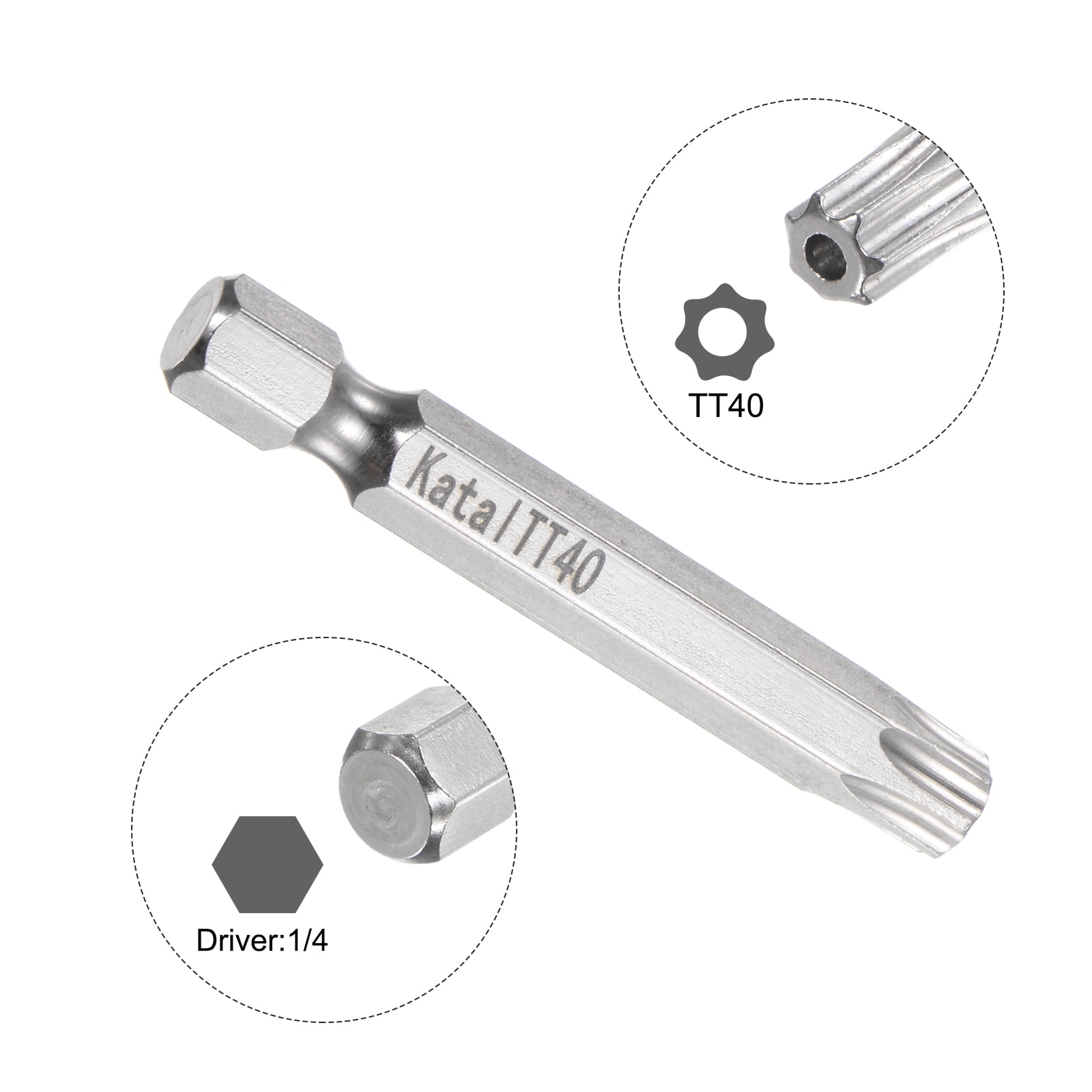 セブン⭐︎ Uxcell TT27 Magnetic Security Star 7 Point Torx Screwdriver
