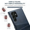 thumbnail image 3 of ELEHOLD Wallet for Samsung Galaxy S24 Plus Case,Back Credit Card Holder Leather Protective Shockproof Cover Slim Fit Lightweight Samsung Galaxy S24 Plus Case,Blue, 3 of 6