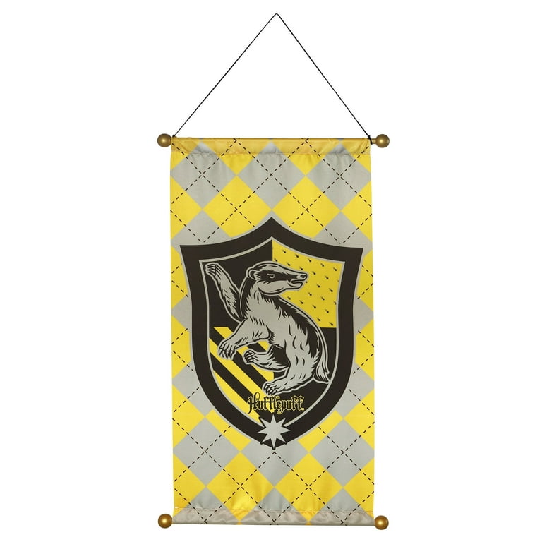 Harry Potter Gryffindor Hufflepuff House Flag Wall Banner Home Decoration  Party