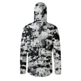 thumbnail image 3 of BRGZLK Men Sun Jacket Summer Fashion Print Long Sleeve Lightweight Breathable Sun Protection Hooded Top with Face Cover E L, 3 of 6