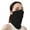 Black_002, variant on BYHONG Sun Protective Scarf for Women UPF 50+ Lightweight Breathable Face Cover with Eye Protection Summer Outdoor Dark Gray_002 One Size