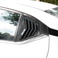 thumbnail image 2 of For 2020-2021 for Nissan Sentra Carbon Fiber Rear Side Window Vent Louver Cover, 2 of 4
