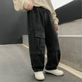 thumbnail image 5 of LNMQLPDBS Cowgirl Jeans Low Rise Jeans Baggy Sweat Pants for Girls 10-12 Yoga Pant Boys Athletic Pants Size 14-16 Boy Christmas Gifts Age 8-10 Girls, 5 of 6