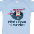thumbnail image 4 of Inktastic Mimi and Poppy Love Me Grandchild Boys Baby Bodysuit, 4 of 5