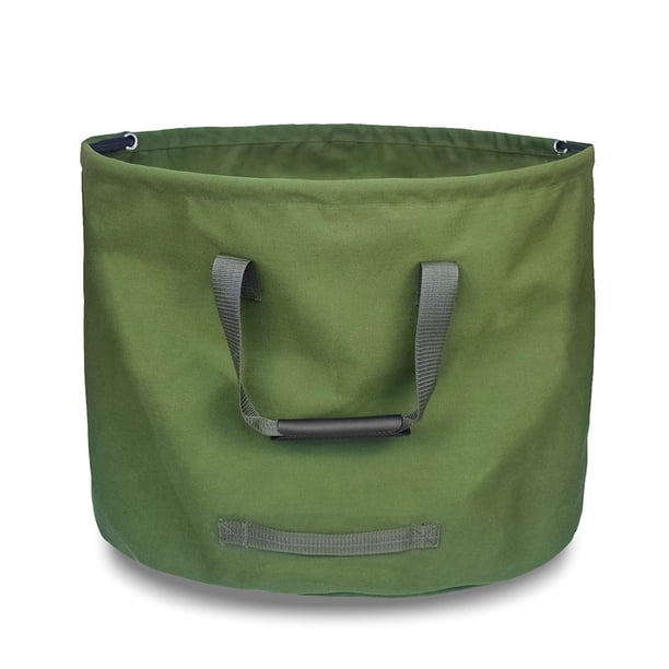 Advancent Bolsa de basura de gran capacidad para el hogar, bolsa de basura para jardín, Patio, Cubo de basura organizador, contenedor lavable Almacenamiento y organización del hogar Verde Advancent HA065659-01