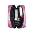 thumbnail image 5 of 6.5x2.5x4 In Printed Makeup Bag Organizer with 5 Compartments Travel Toiletry Pouch Bag Flower Of The Prosperous Scene, 5 of 6