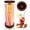Brown-10in, variant on Straws Holder Dispenser for Counter,Drinking Straw Dispenser,Acrylic Straw Organizer with Bamboo Lid,Includes 100 Straws,Transparent Straw Storage Container for Kitchen,Pencils and Silverware