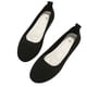 thumbnail image 1 of Amzcrzy Zapatos de mujer,Zapatos de mujer,Zapatillas de mujer, Zapatos planos de punta redonda de color liso para mujer, zapatillas suaves e informales Sandalias Mujer Zapatillas De Casa, 1 of 6
