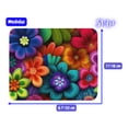 thumbnail image 4 of SVART Mouse Pad diseño de Flores Colores arcoiris MD2, 22*18 cm, 4 of 5