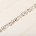thumbnail image 4 of Bridal Belt for Women Dress,Wedding Dress Belt for Bride Crystal Rhinestone Sash Wedding Belt, 4 of 6