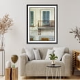 thumbnail image 4 of Historic Framed Print, [Girod House (New Orleans, La.). Window and balcony] - 2, 17-7/8" x 21-7/8", 4 of 9