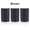 Brown, variant on 3‑Rolls Black All Purpose Sewing Thread of High Tensile Polyester Thread Spools for Sewing, Quilting