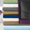 thumbnail image 4 of Rayon from Bamboo Solid Deep Pocket Sheet Set White / Queen, 4 of 4