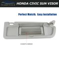 thumbnail image 4 of Viseras solares izquierda conductor derecha pasajero Honda Civic 06-11, 4 of 5