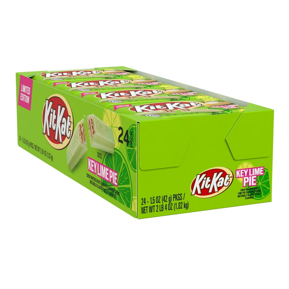 Kit Kat Key Lime Pie LIMITED EDITION 1.5oz bars, 24count