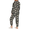 thumbnail image 3 of Conjunto de Pijama para Mujer Shendy Vendy Manga Larga Cuello Redondo con Estampado Transpirable, 3 of 4