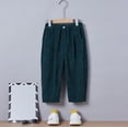 thumbnail image 2 of LWNYDPLSD Soccer Pants Casual Pants Vintage Pants Thick Sweatpants Girls Preppy Clothes Kid Clothes 12 Year Old Girl Clothes, Green 9-10 Years, 2 of 4