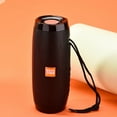 thumbnail image 2 of Portable Bluetooth Speaker Wireless With Color LED Lights Outdoor Radio Function 7.3 cm x 7.3 cm x 17.9 cm 5 W Dual Drivers, 2 of 9