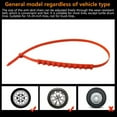 thumbnail image 2 of WYBXZ Tire Zip Ties for Snow, Car Tire Antislip Chain, Emergency Snow Plastic Non-Slip Cable Tie, Car Off-road Vehicle General Type Snow Mud Escape Antislip Tie(1PC), 2 of 11