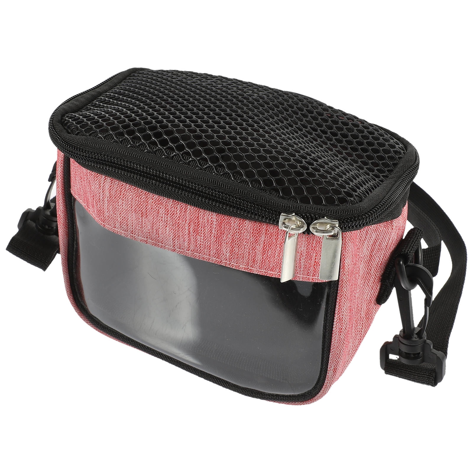 FENGGUIQU 1Pc Outdoor Hedgehog Handbag Pink Lightweight Small Animal Carrier with Ventilation
