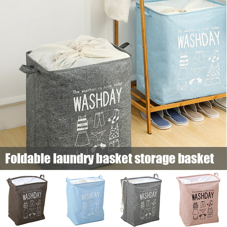 Foldable Laundry Basket Large Capacity Laundry Basket Dirty Clothes Storage  Bucket