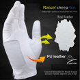 thumbnail image 3 of Gants de golf hommes Gants de golf en peau de mout, 3 of 8