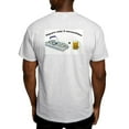 thumbnail image 2 of CafePress - I'D Rather Be Pontooning Beer Pontoon Boat T S - Light T-Shirt - CP, 2 of 5