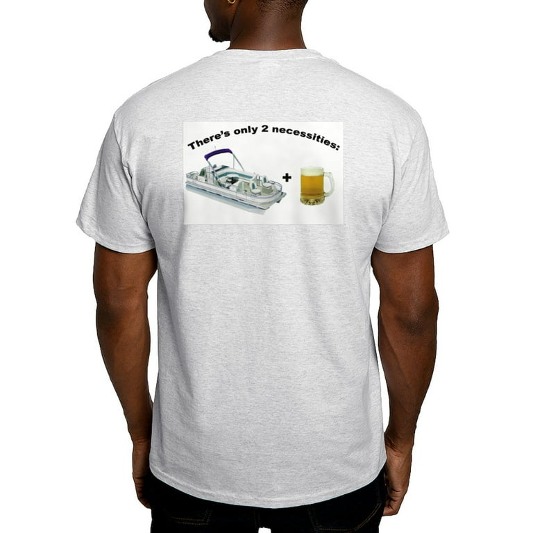 CafePress - I'D Rather Be Pontooning Beer Pontoon Boat T S - Light T- Shirt - CP 