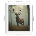 thumbnail image 2 of Paint By Numbers Kit for Adults Beginner - DIY Majestic Stag In Misty Forest Canvas Painting Kits for Adults, Frameless Paint By Number for Adults for Home Wall Decor 16x20 Inch, 2 of 7