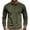 Army Green#48, variant on ZVAVZ Corduroy Polos Shirts for Men Textured Long Sleeve Golf Shirt Business Casual Work Collared Tops Brown S