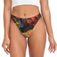 thumbnail image 1 of Fotbe Sleeping Cat Flowers Tanga Sin Costuras para Mujer con Estampado – Panties Invisibles, Transpirables y Cómodos para Uso Diario-X-Large, 1 of 6