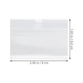 thumbnail image 2 of LEORX 60Pcs Price Sign Holder for Supermarket Shelf in Retail Environments, 2 of 7