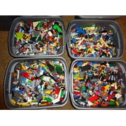 Bulk LEGO LOT! 2 pound bag of Bricks, parts, Pieces, Tires, accessories 2 pounds