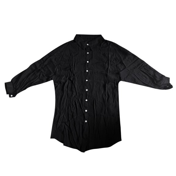 Siilsaa Cardigans for Women Plus Sizes Long Sleeve V-Neck Button Down Cardigan Knit Shrugs Sweater Black,3XL