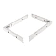 thumbnail image 3 of Uxcell 10" Stainless Steel Silver Tone Furniture Shelf Bracket, 2 Pack, 3 of 4